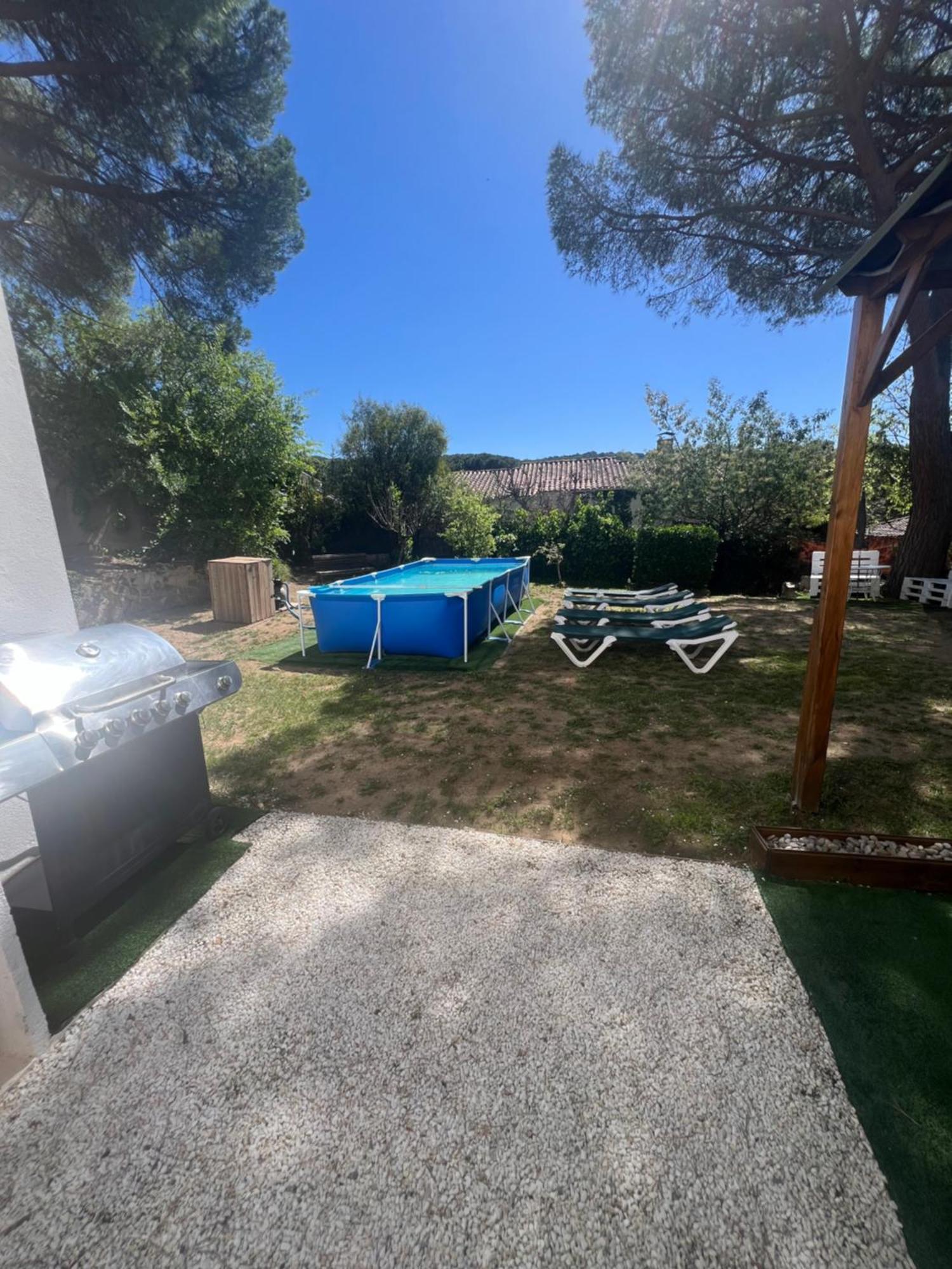 Apartamento Loft, Jardin Y Piscina Privada Romanyá de la Selva Екстериор снимка